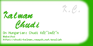 kalman chudi business card